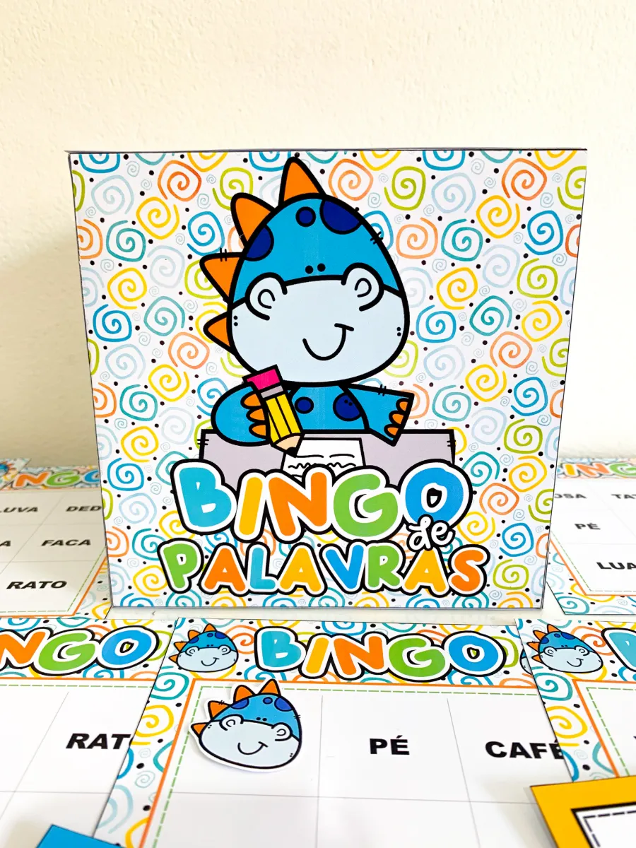 Bingo de Palavras para Alfabetização – Leitura e Escrita — amostra 6: Uma atividade prática e envolvente para complementar…