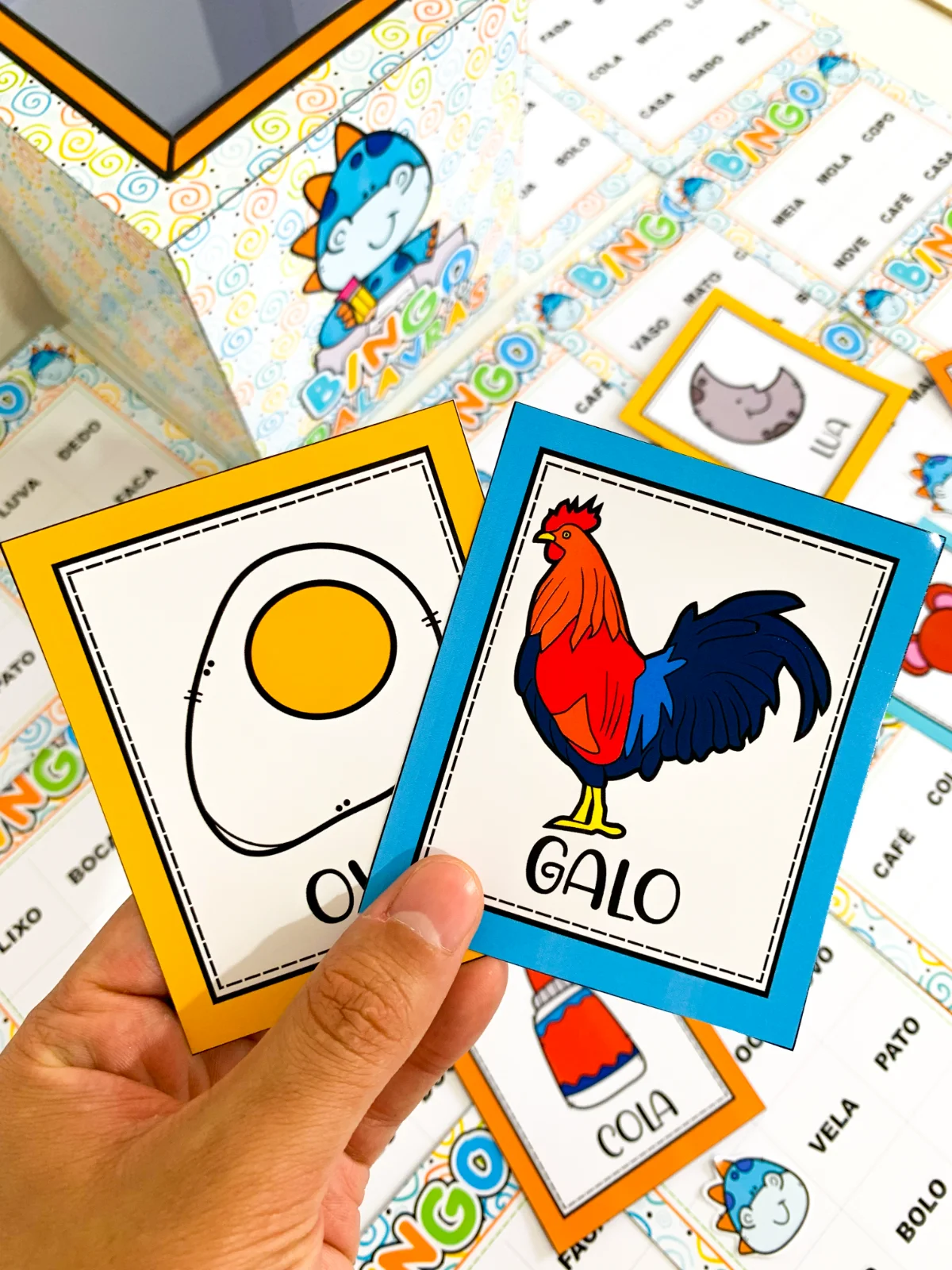 Bingo de Palavras para trabalhar leitura e escrita — amostra 6: Recurso Bingo de Palavras para trabalhar escrita e leitura…