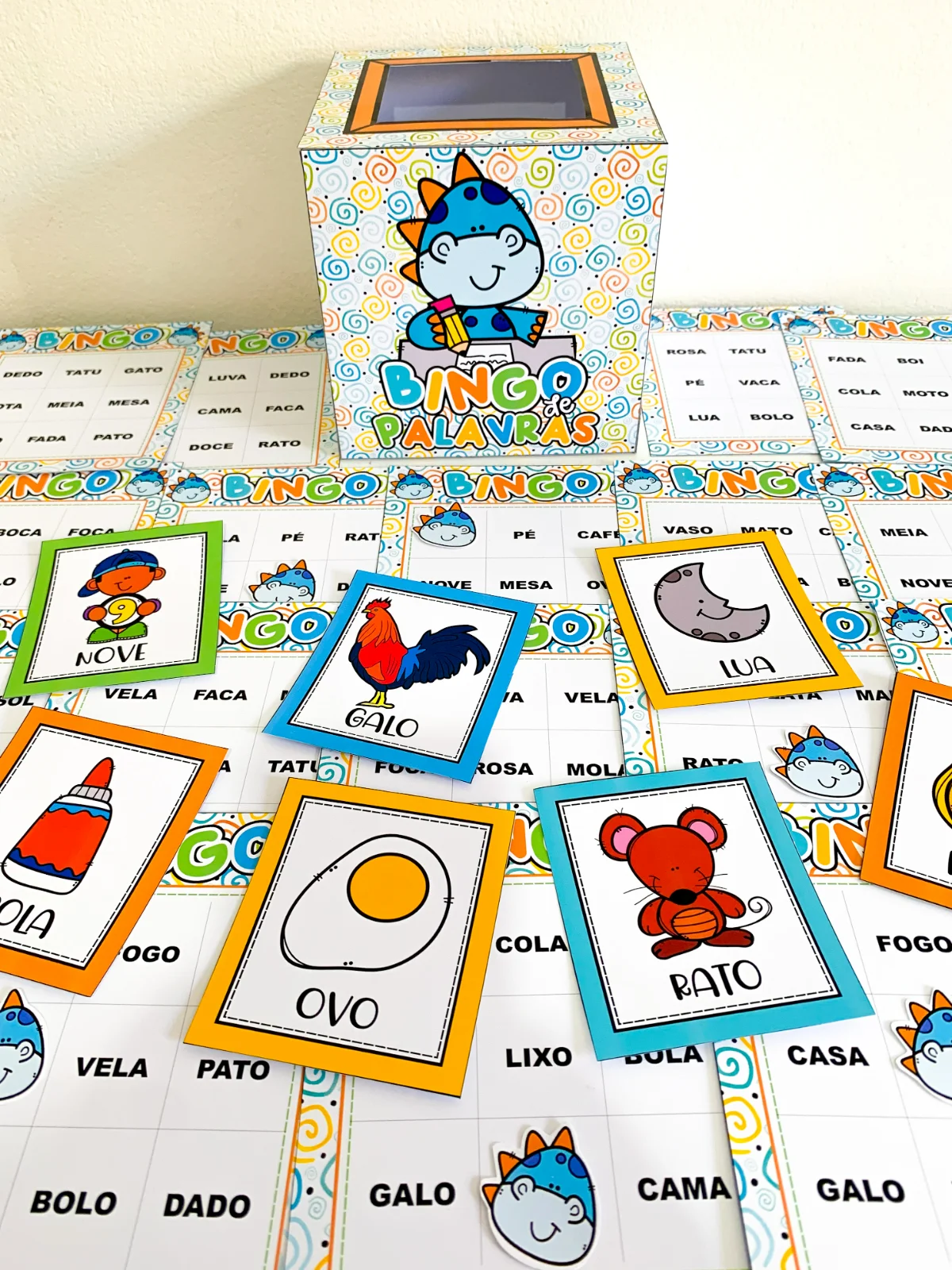 Bingo de palavras – PDF para Imprimir | Alfabetização — amostra 5: Um recurso lúdico e envolvente para trabalhar leitura e…