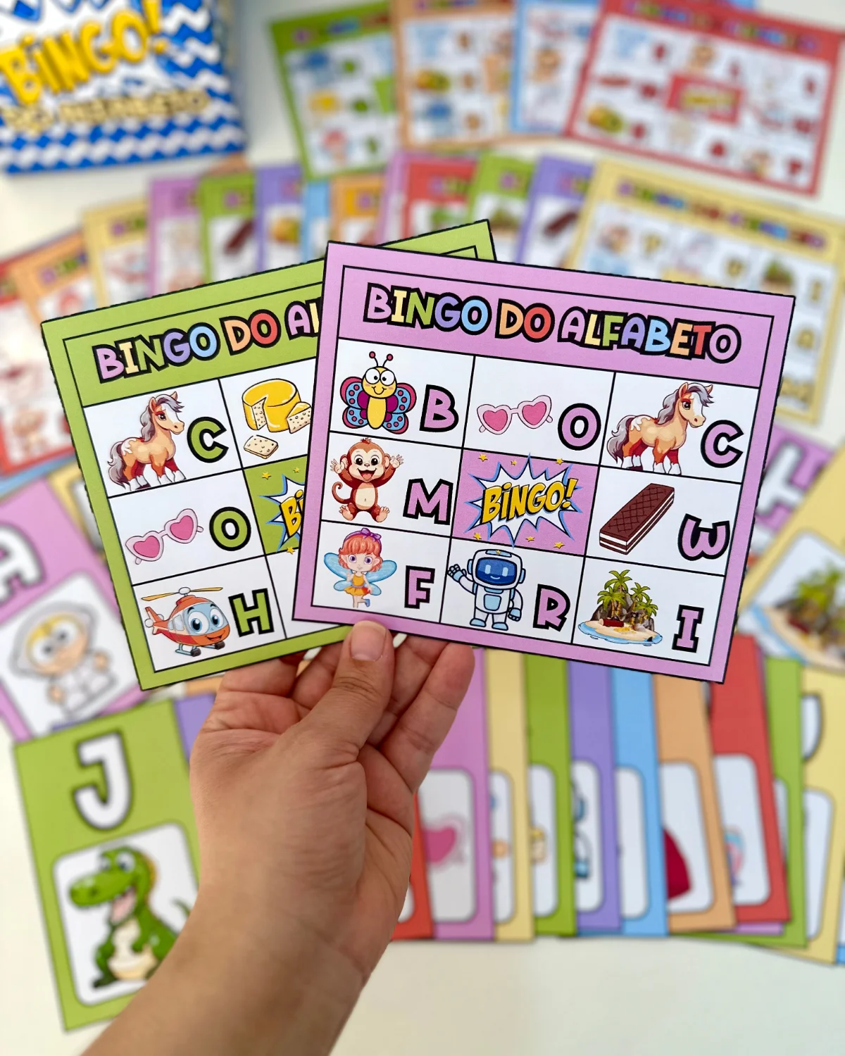 Bingo do Alfabeto – Atividades para Imprimir — amostra 4: Um recurso lúdico e educativo para tornar o aprendizado do…