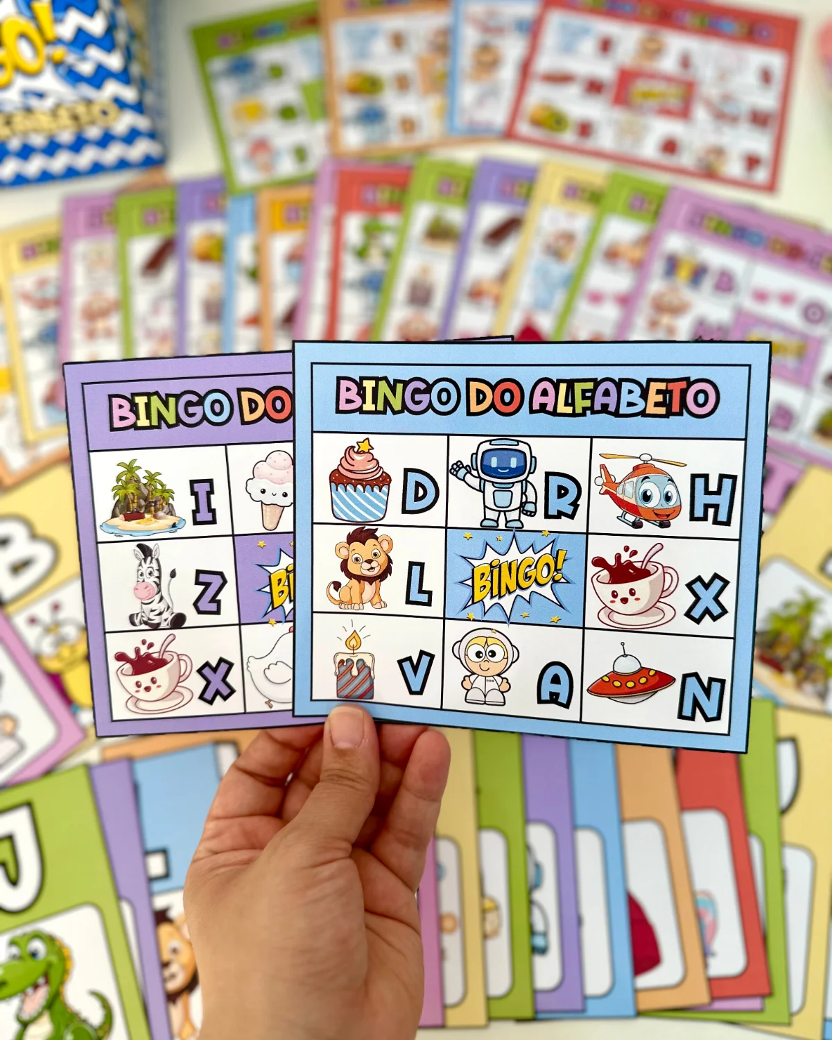 Bingo do Alfabeto – Atividades para Imprimir — Alfabetização para Todas as séries: Um recurso lúdico e educativo para…
