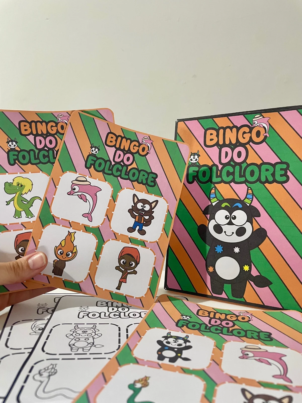 Bingo do Folclore – Atividades para Imprimir — Jogos pedagógicos para Educação Infantil: Transforme o ensino do folclore em…