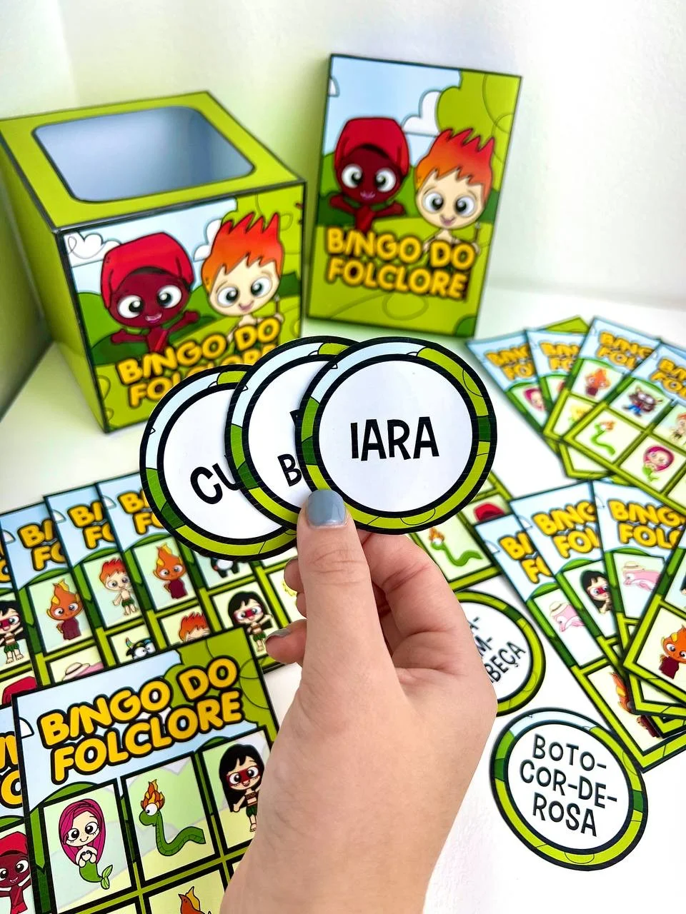 Bingo do folclore brasileiro – PDF para Imprimir — capa do material