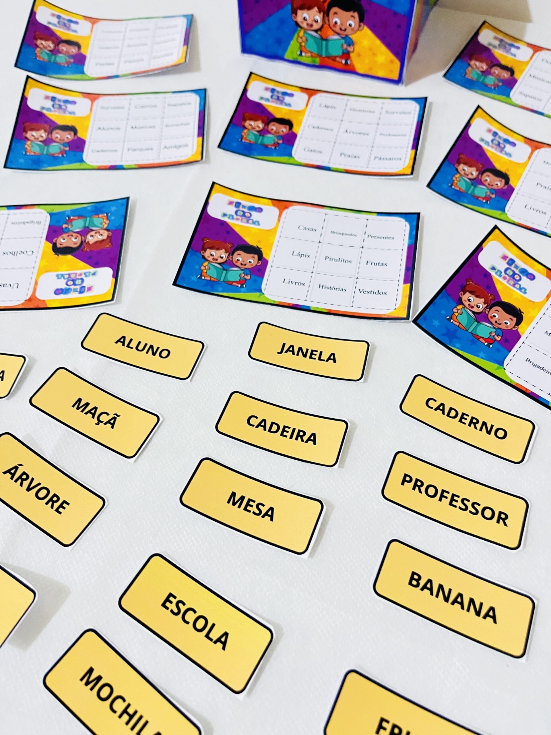 Bingo do plural | Anos Iniciais e Alfabetização — amostra 1: Sobre o BINGO DO PLURAL