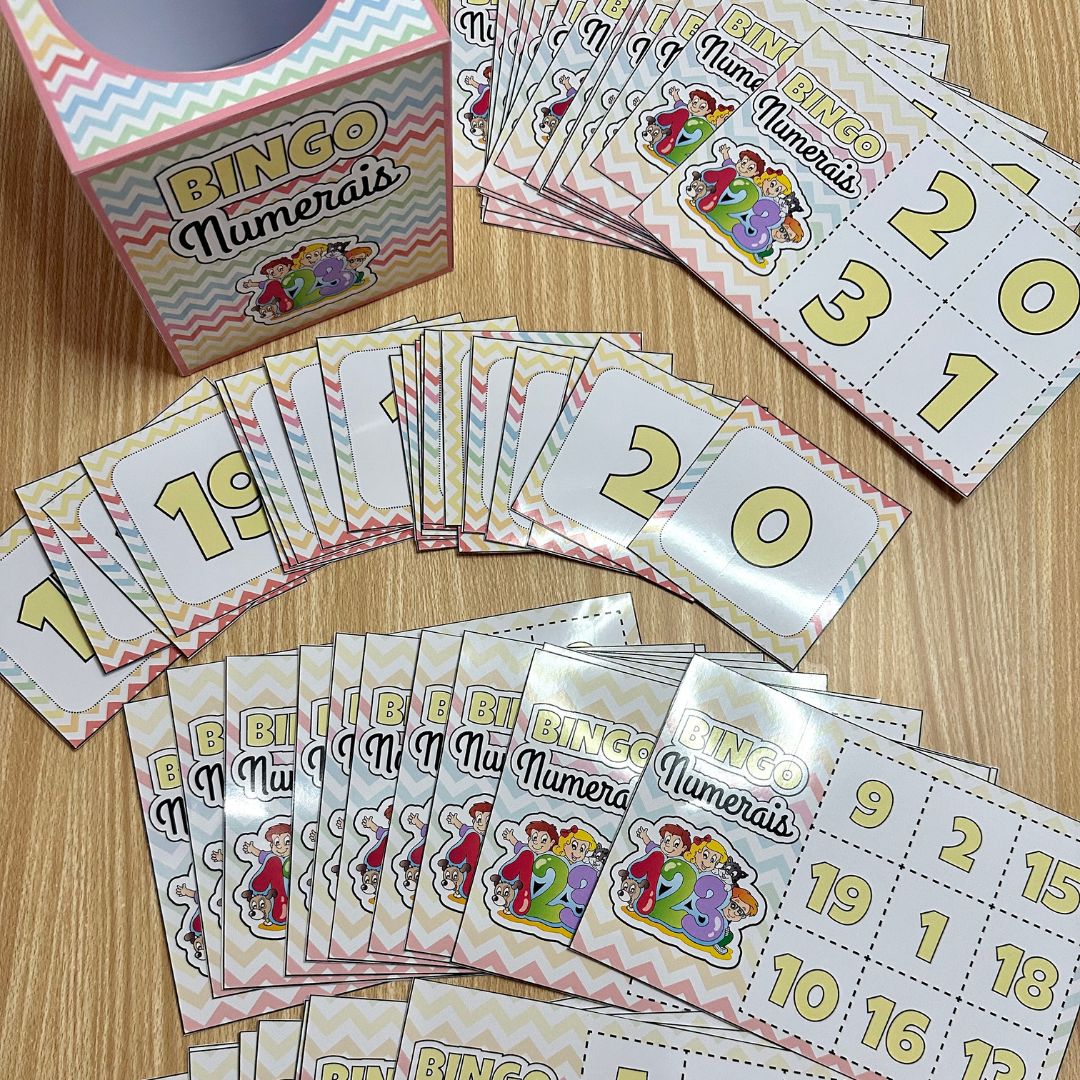 Bingo dos numerais – PDF para Imprimir — capa do material