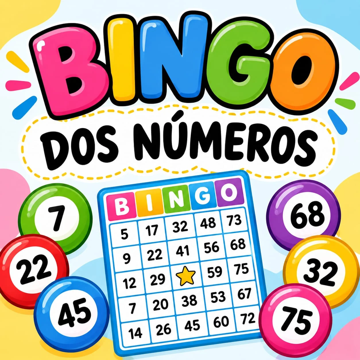 Bingo dos Números- Aprender com Diversão — Jogos pedagógicos para 5º ano: O Bingo dos Números tem como objetivo estimular a…