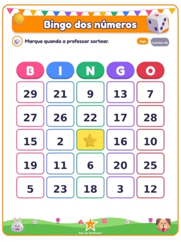 Bingo dos Números de 1 a 30 para Imprimir — 20 Cartelas PDF — amostra 1: Explore os números de 1 a 30 de forma lúdica com o… Bingo dos Números de 1 a 30 para Imprimir — 20 Cartelas PDF — amostra 1: Explore os números de 1 a 30 de forma lúdica com o…