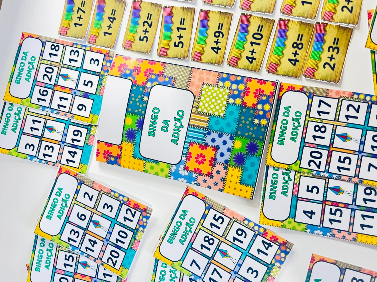 Bingo Junino da Adição - Matemática Divertida para o 1º ao 3º Ano — amostra 3: O Bingo Junino da Adição é ideal para…