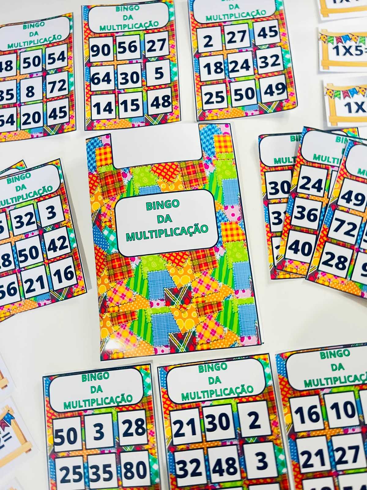 Bingo Junino da Multiplicação - Tabuada Divertida para o 3º ao 5º Ano — amostra 2: O Bingo Junino da Multiplicação é ideal…