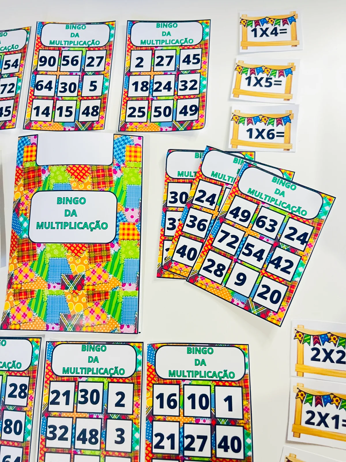 Bingo Junino da Multiplicação - Tabuada Divertida para o 3º ao 5º Ano — Matemática para 5º ano: O Bingo Junino da…