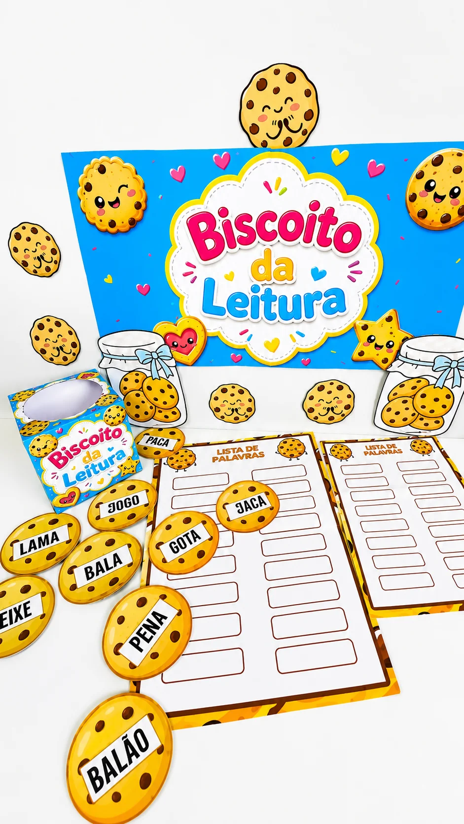 Biscoito da Leitura - Para desenvolver a leitura e a escrita. — Alfabetização para Educação Infantil: Transforme a…