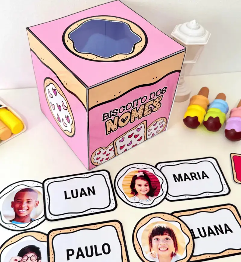Biscoito dos Nomes: nome próprio na Educação Infantil — amostra 4: Para quem é indicado