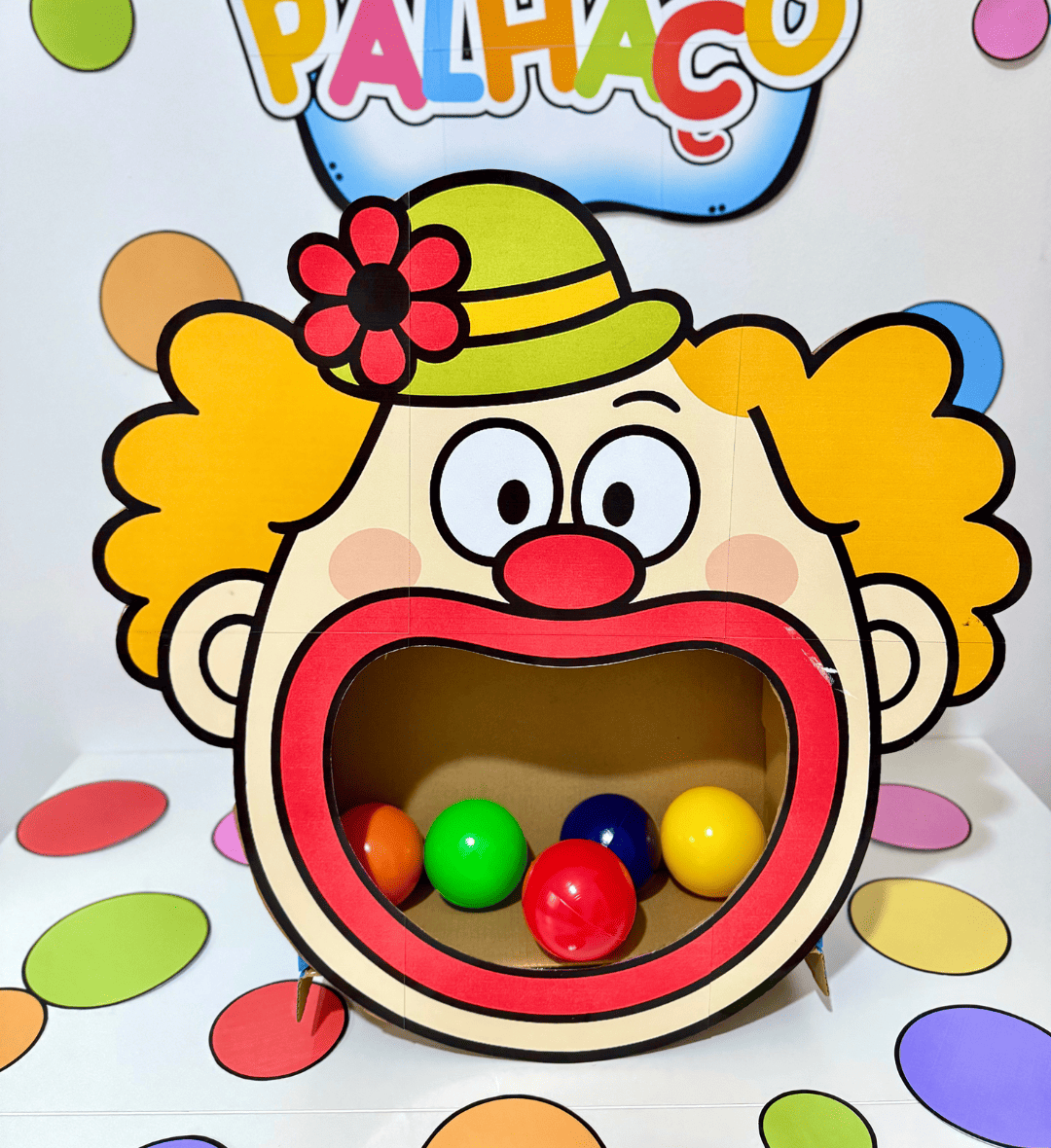 Boca do Palhaço para Festa Junina em PDF para Imprimir — capa do material