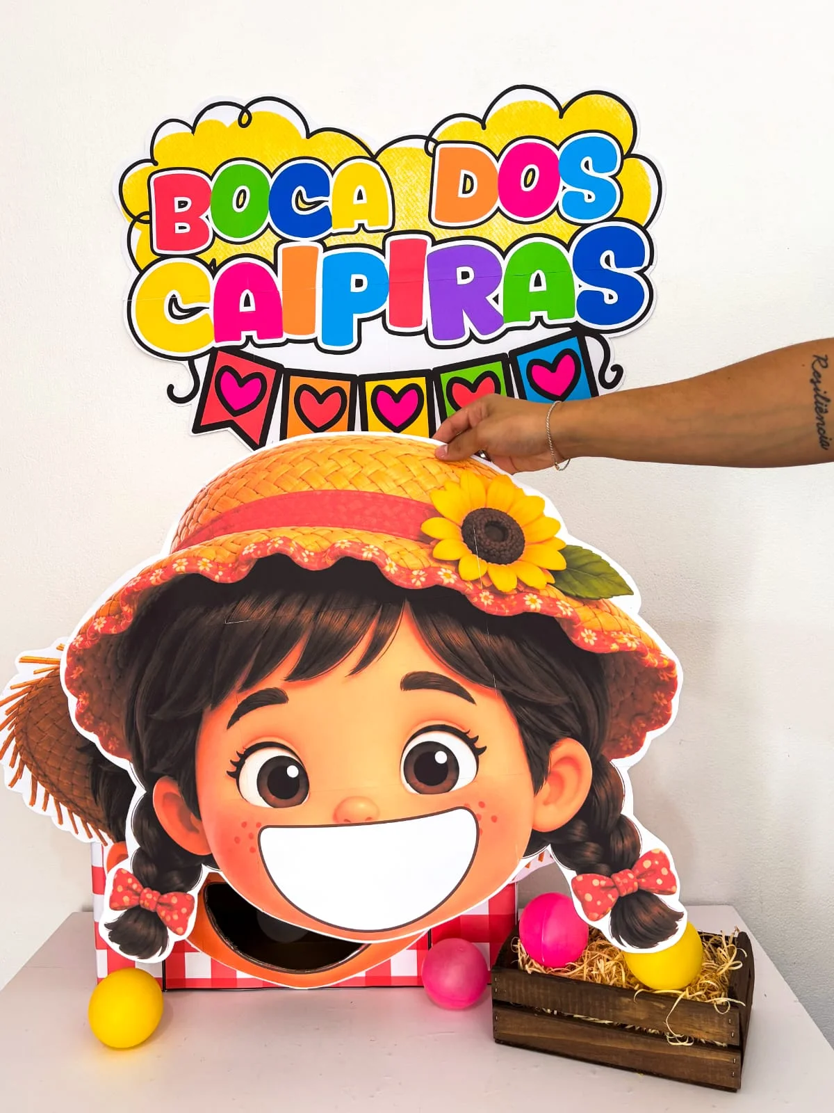 🌽🎯 BOCA DOS CAIPIRAS 🎯🌽 — amostra 2: Tem material que as crianças gostam