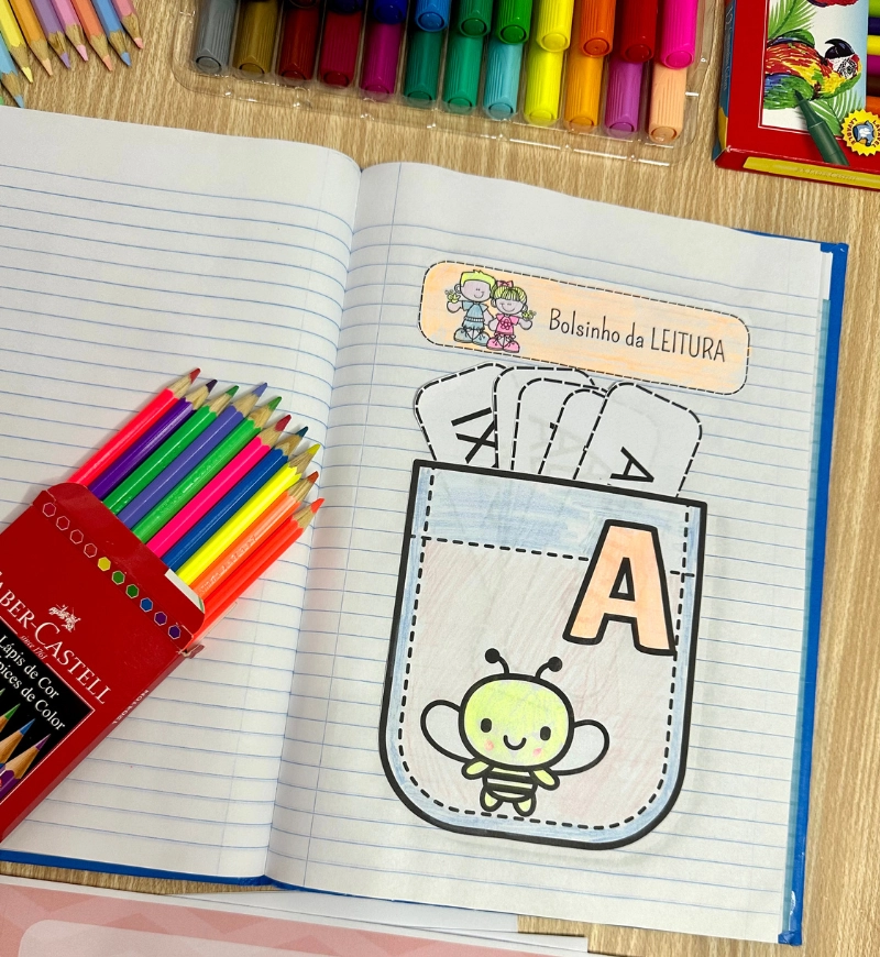Bolsinho da Leitura: Alfabeto e Palavras em PDF — Alfabetização para Educação Infantil: Trabalhe o alfabeto e a leitura de…