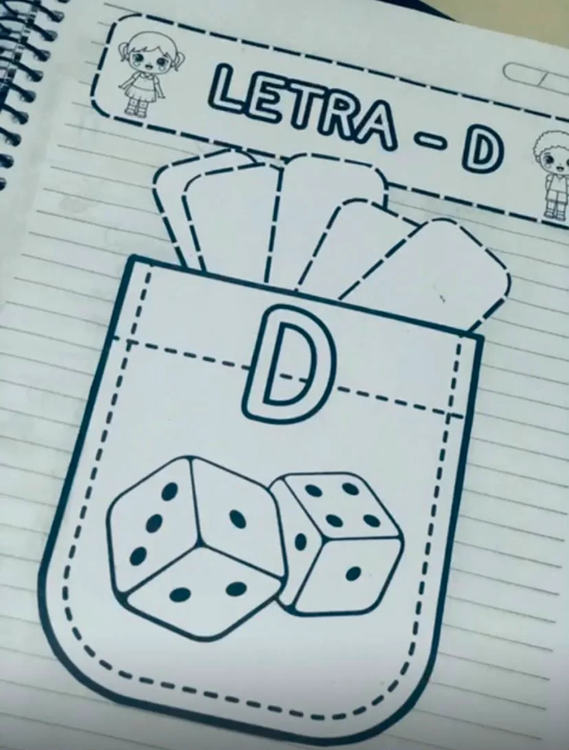 Bolsinho da Leitura: Atividade com Alfabeto — amostra 3: Ensine todas as letras do alfabeto de maneira lúdica e divertida