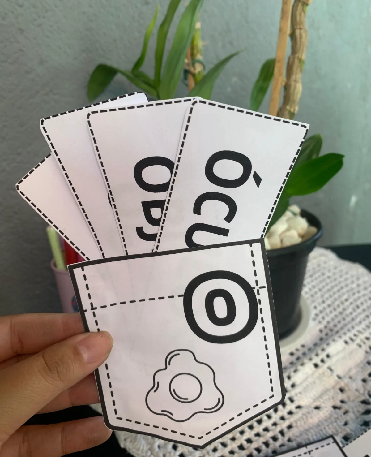 Bolsinho das Vogais – Recurso Lúdico de Alfabetização — amostra 3: Bolsinho das Vogais: recurso lúdico com bolsinhos das…