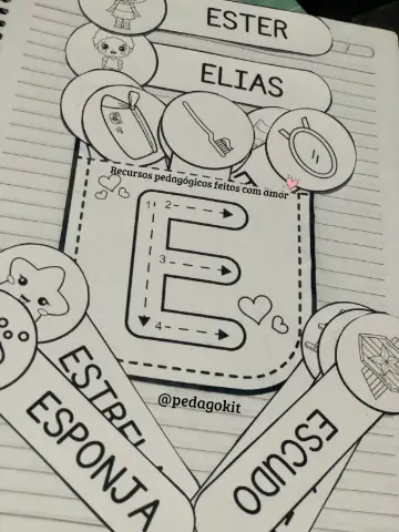 Bolsinho das vogais — capa do material
