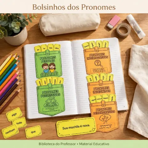 Bolsinhos dos Pronomes - Português: 4° e 5° anos — capa do material