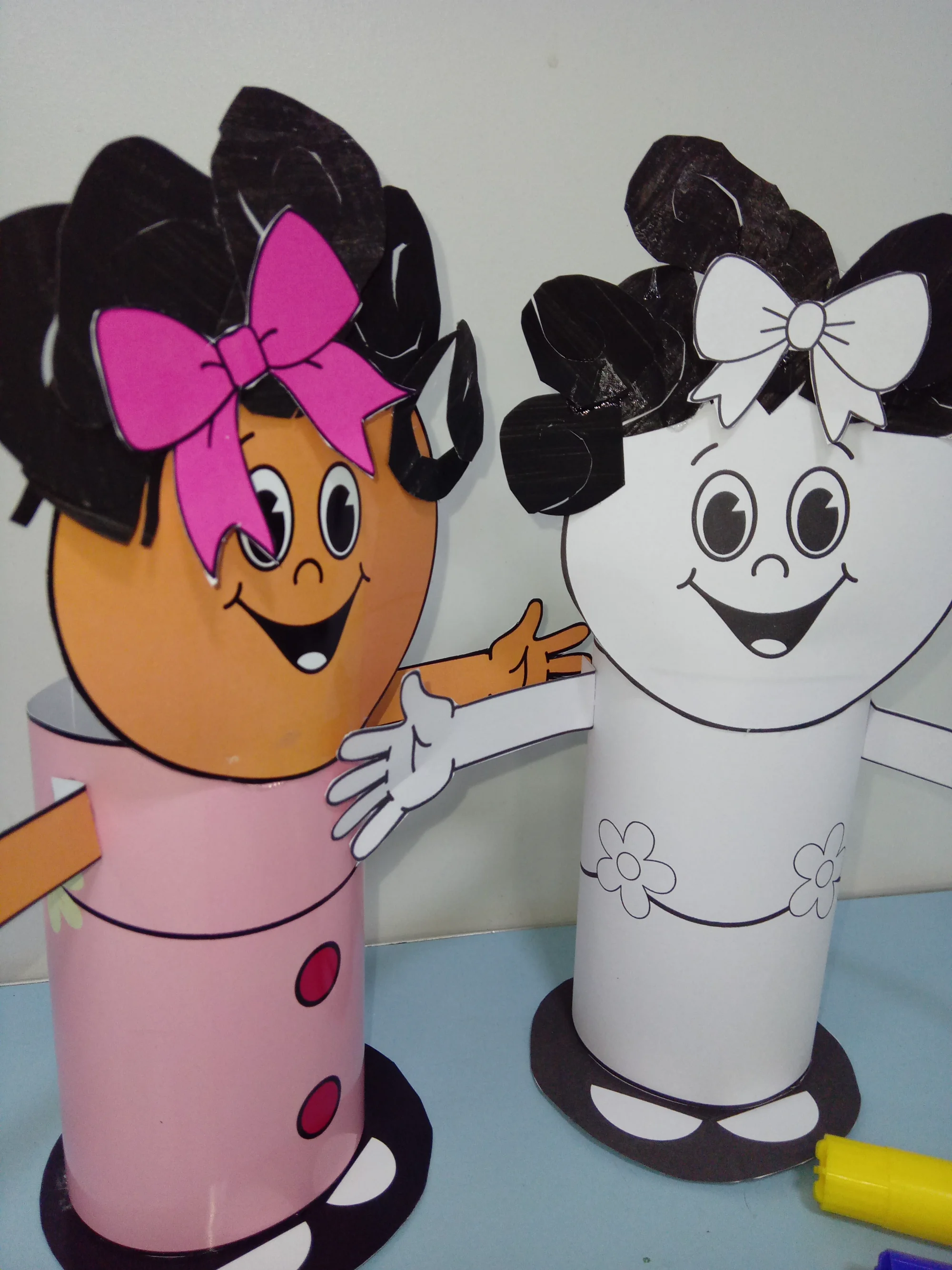 Boneca 3D – Menina Bonita do Laço de Fita 🩷 — Ciências para Educação Infantil: Encante seus alunos com essa linda boneca…