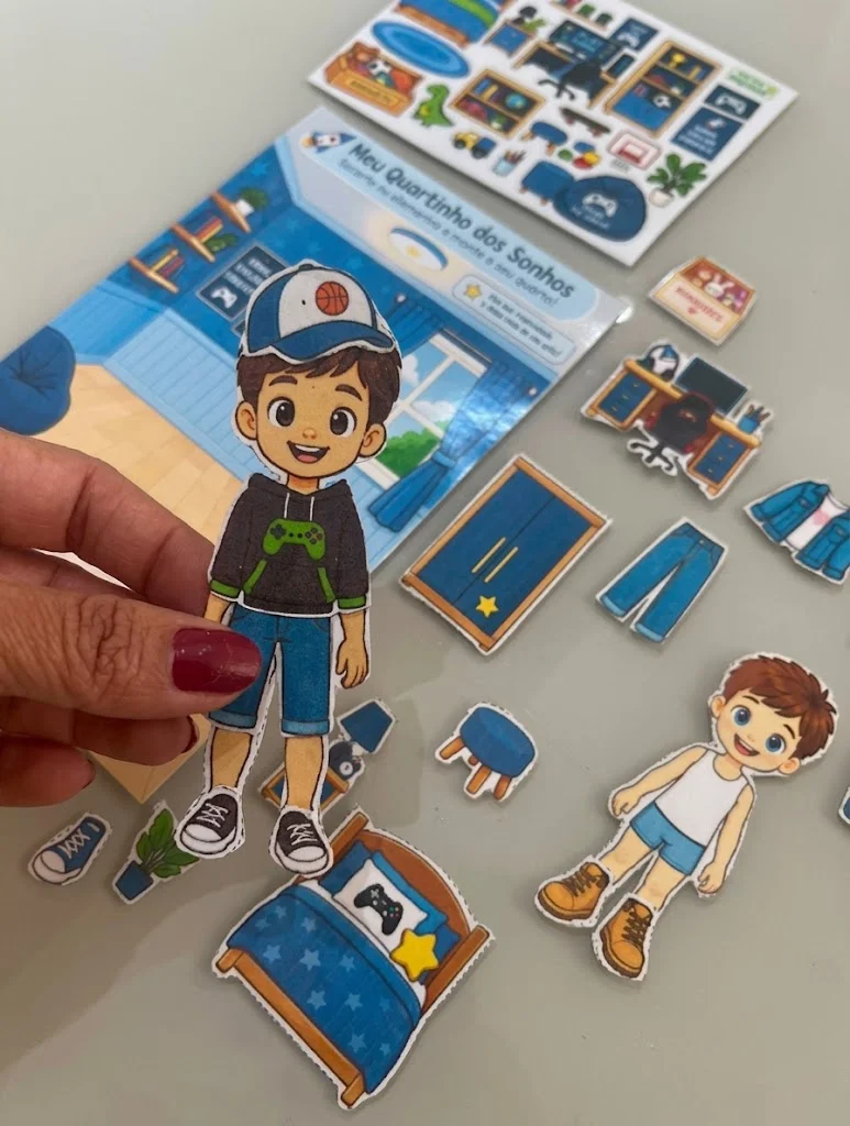Bonecos de Papel para Recortar e Vestir | Educação Infantil — amostra 3: Bonecos de papel para recortar, vestir e criar…