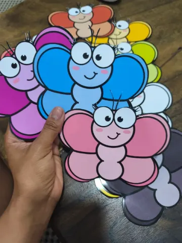 Borboletas das Cores - Educação Infantil — amostra 7: O que vem no arquivo