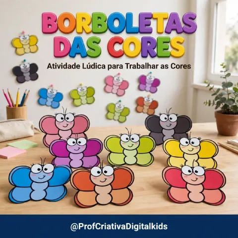 Borboletas das Cores - Educação Infantil — capa do material