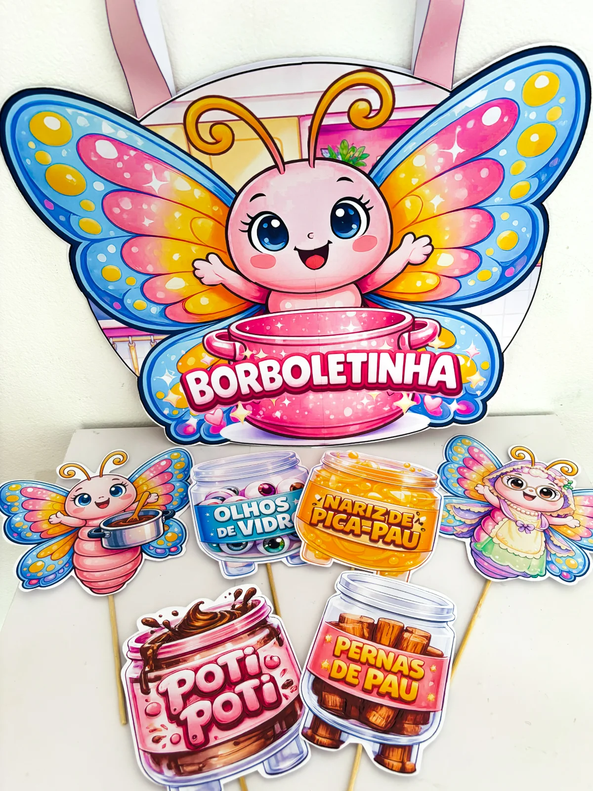 Borboletinha... Tá na Cozinha... – Material Pedagógico — amostra 2: Mas aqui ela não fica só na música, não
