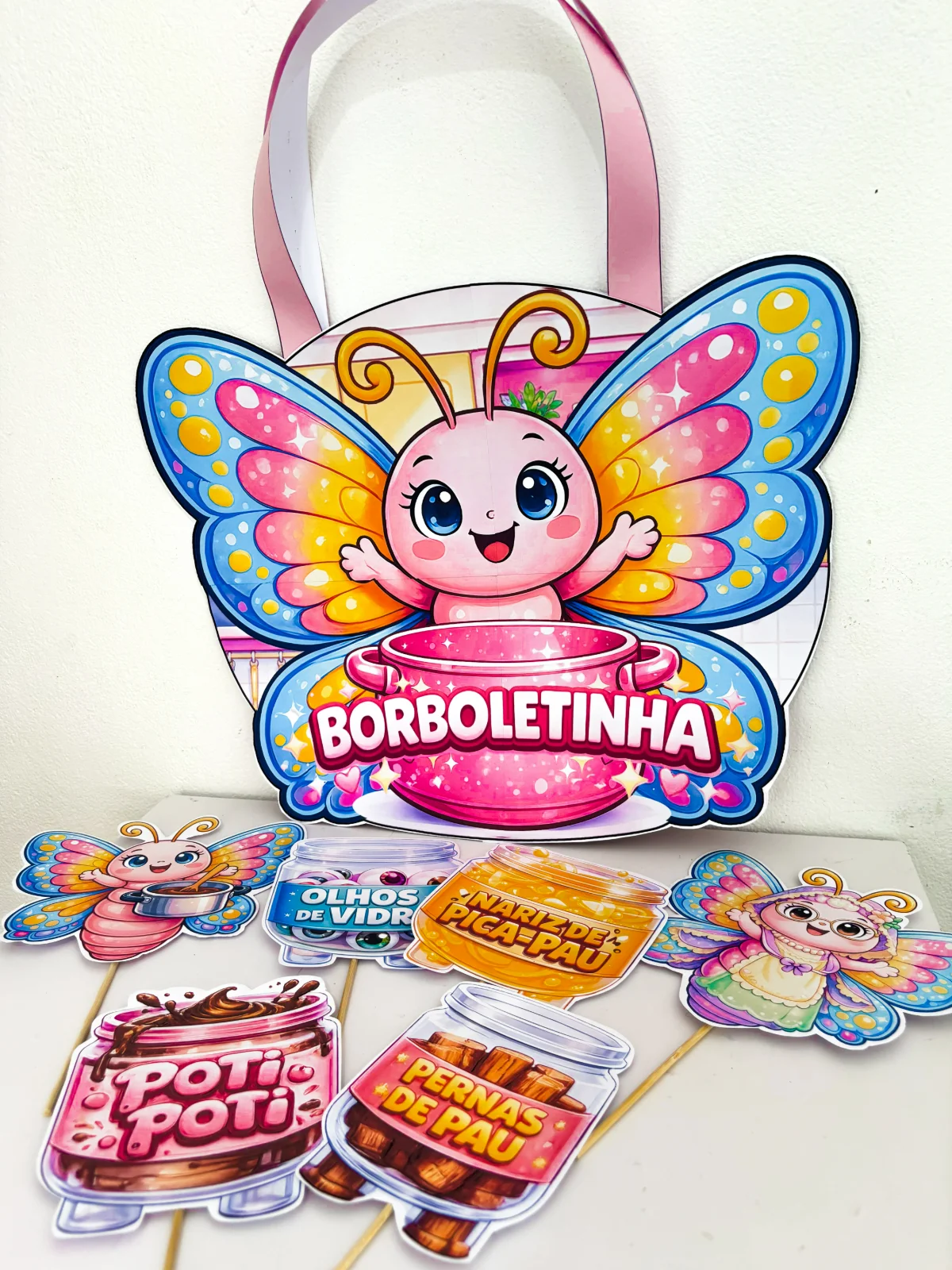 Borboletinha... Tá na Cozinha... – Material Pedagógico — amostra 4: Mas aqui ela não fica só na música, não