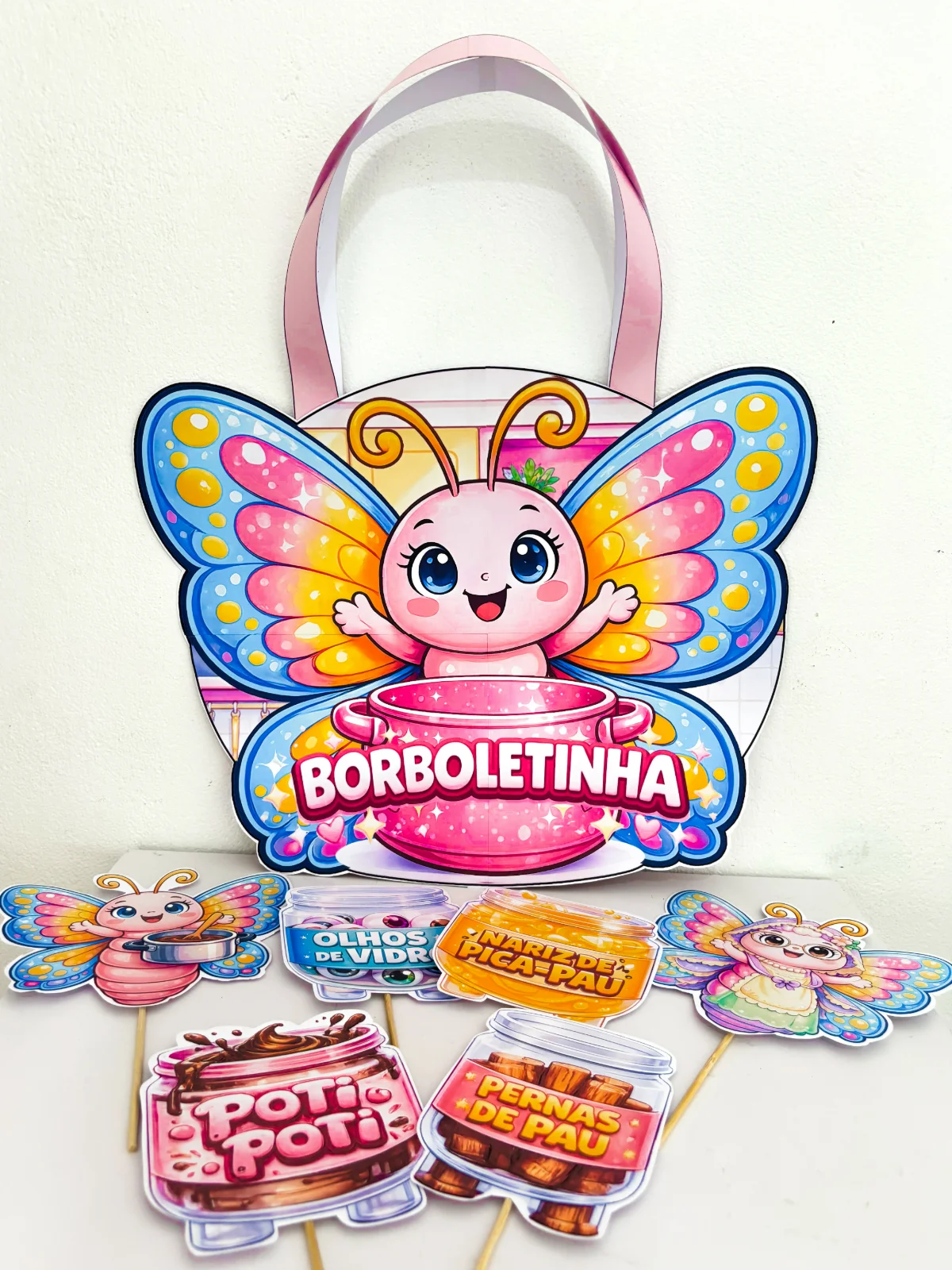 Borboletinha... Tá na Cozinha... – Material Pedagógico — amostra 5: Mas aqui ela não fica só na música, não