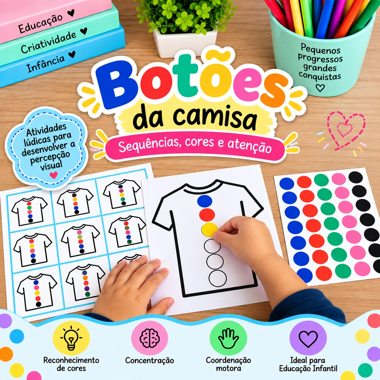 Botões da Camisa – Educação Infantil-BNCC-EI03ET01 — capa do material