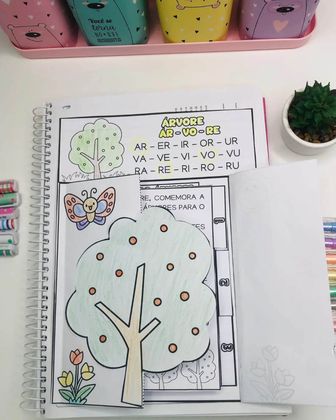 Box de Atividades Dia da Árvore – Material Pedagógico — amostra 4: Um lindo arquivo de atividades interativas para o Dia da…