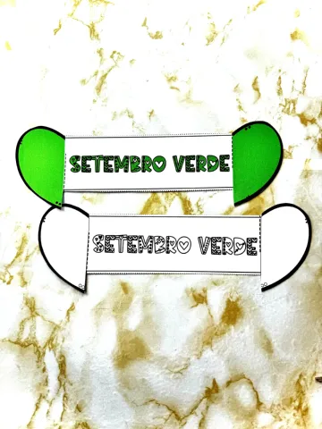 Bracelete Setembro Verde para Imprimir – Inclusão e Respeito — capa do material