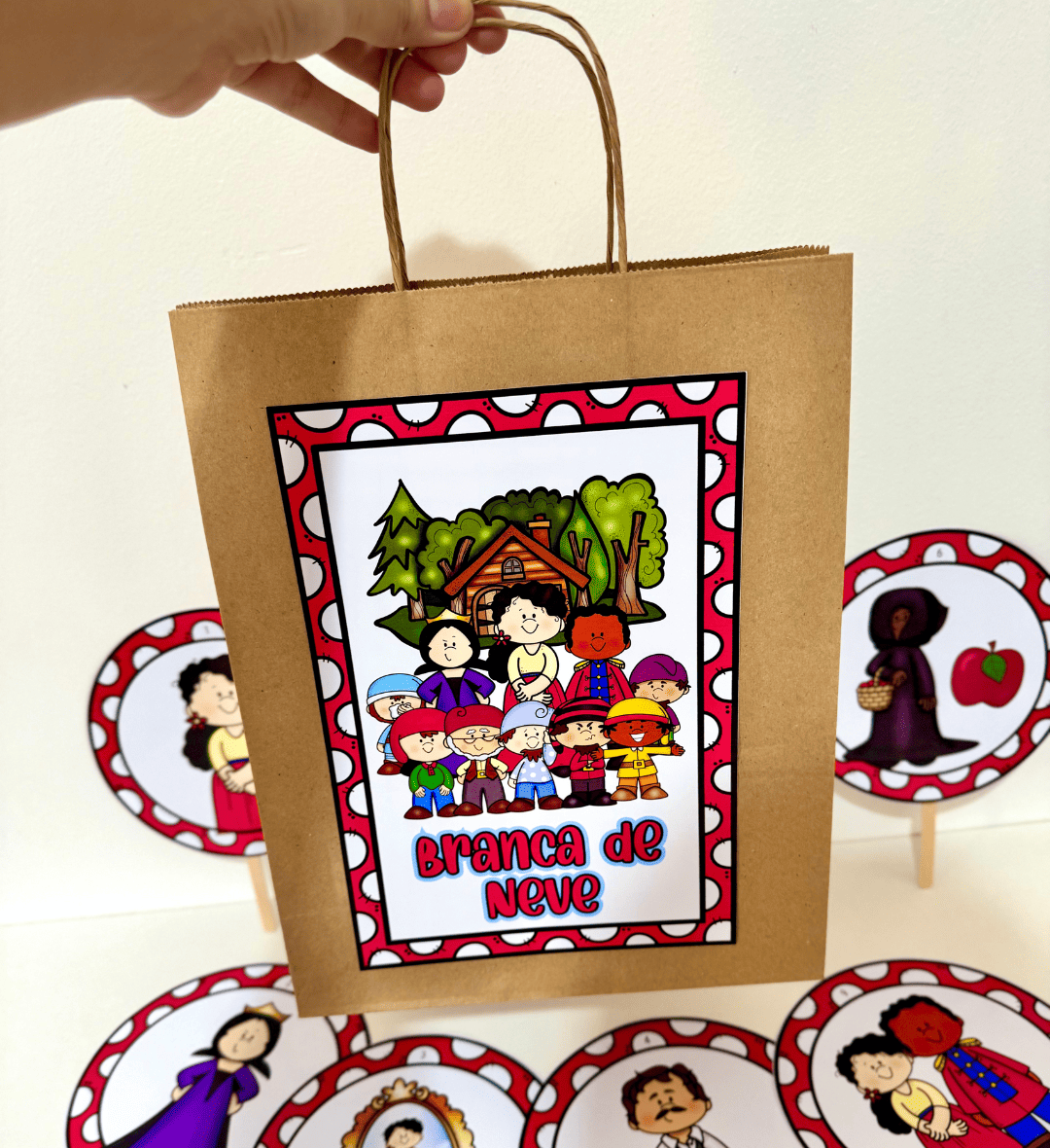 Branca de Neve na Sacola: PDF para Contação de História — amostra 3: Como usar em sala de aula