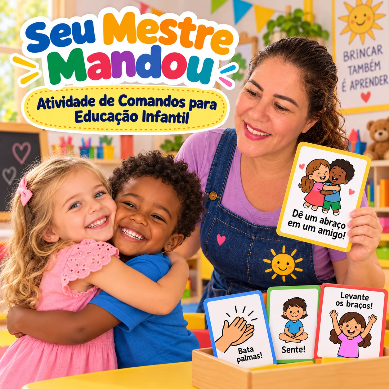 Brincadeira Seu Mestre Mandou – Educação Infantil em PDF — amostra 4: Como utilizar Brincadeira Seu Mestre Mandou – Educação Infantil em PDF — amostra 4: Como utilizar