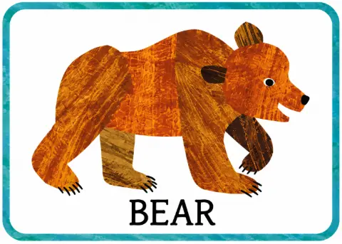 Brown Bear Kit e Jogos em Inglês Infantil em PDF — amostra 4: Explore Brown Bear com jogos e atividades em inglês