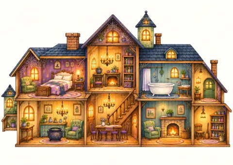 Build a Haunted House! | Jogo de Halloween em Inglês – Vocabulário e Preposições — amostra 2: Jogo de Halloween em inglês…