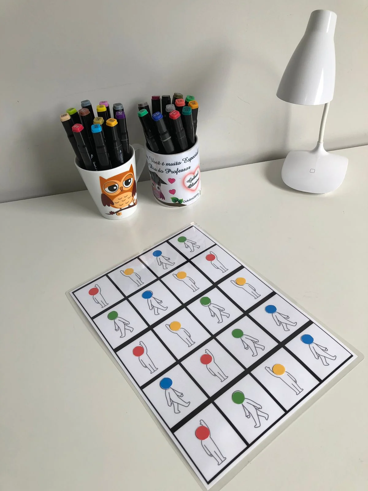 Cabeça no Lugar: atividade de percepção e atenção — Alfabetização para Educação Infantil: Atividade pedagógica de…