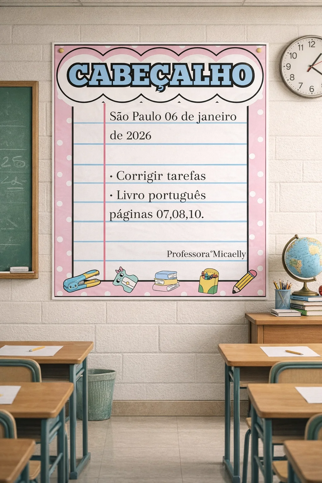 Cabeçalho | Educação Infantil e Alfabetização — amostra 1: O que vem no material