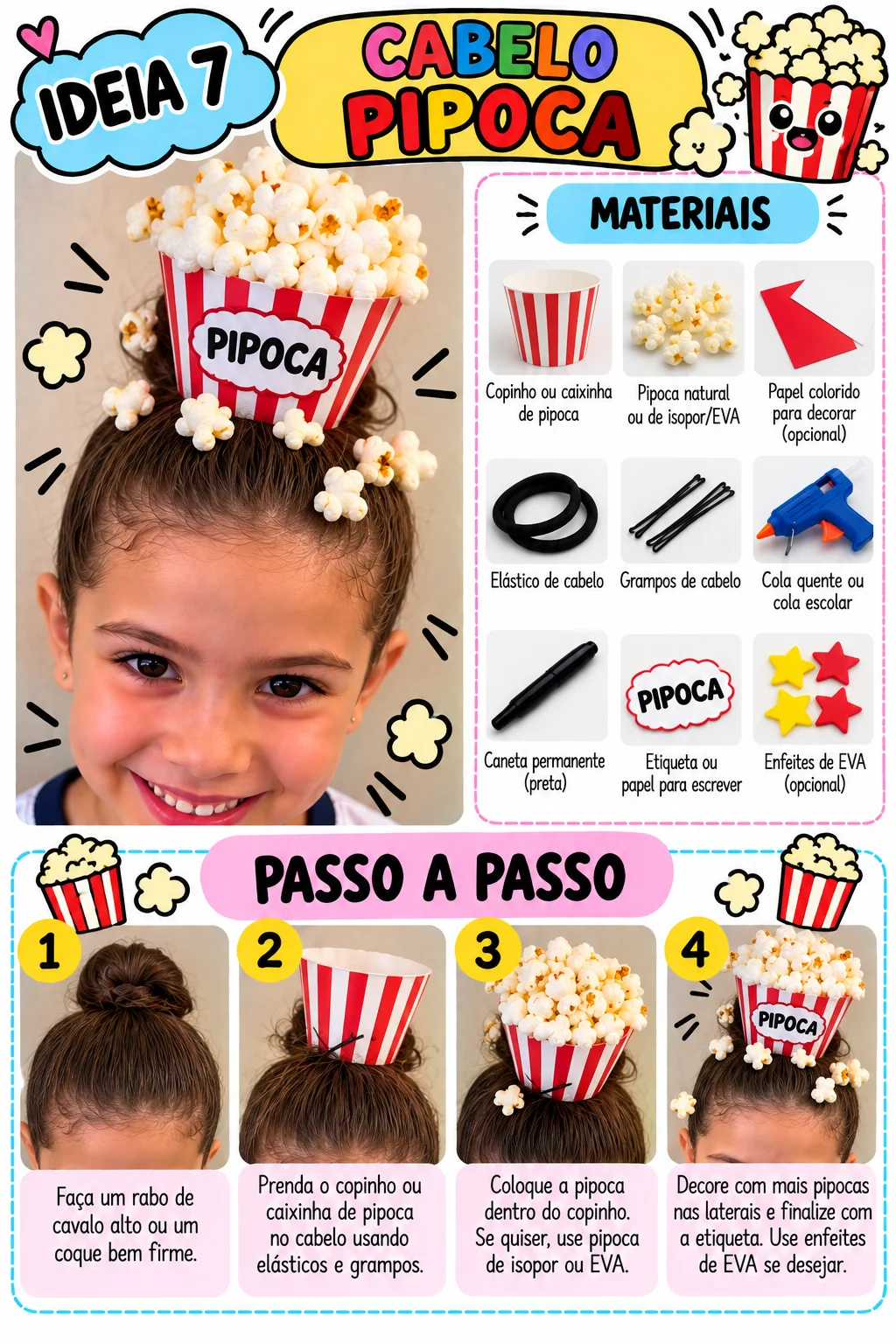 Cabelo Maluco: 9 Ideias Criativas com Fotos e Passo a Passo — amostra 4: Guia com 9 ideias de Cabelo Maluco, incluindo…
