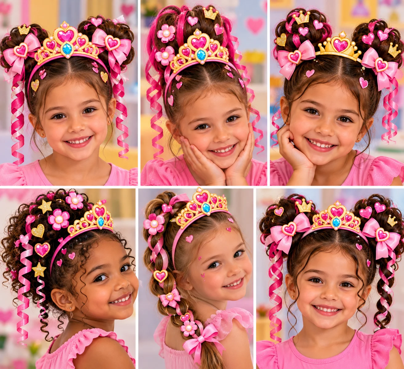 Cabelo Maluco Menina Tiara de Princesa Educação Infantil — amostra 1: Molde de Tiara Princesa para recortar, montar e usar…