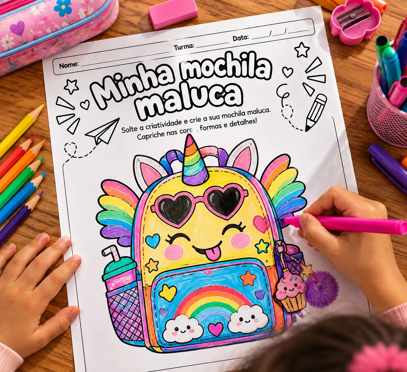 Cabelo, Meia e Mochila Maluca: Dia das Crianças — amostra 5: Atividades criativas para o Dia das Crianças e Semana da…