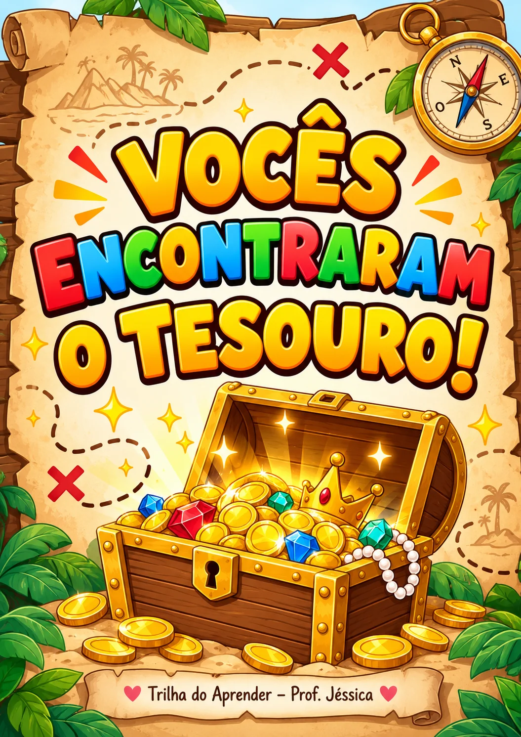Caça ao Tesouro da Infância – Dia das Crianças — amostra 4: Uma aventura divertida e interativa para o Dia das Crianças