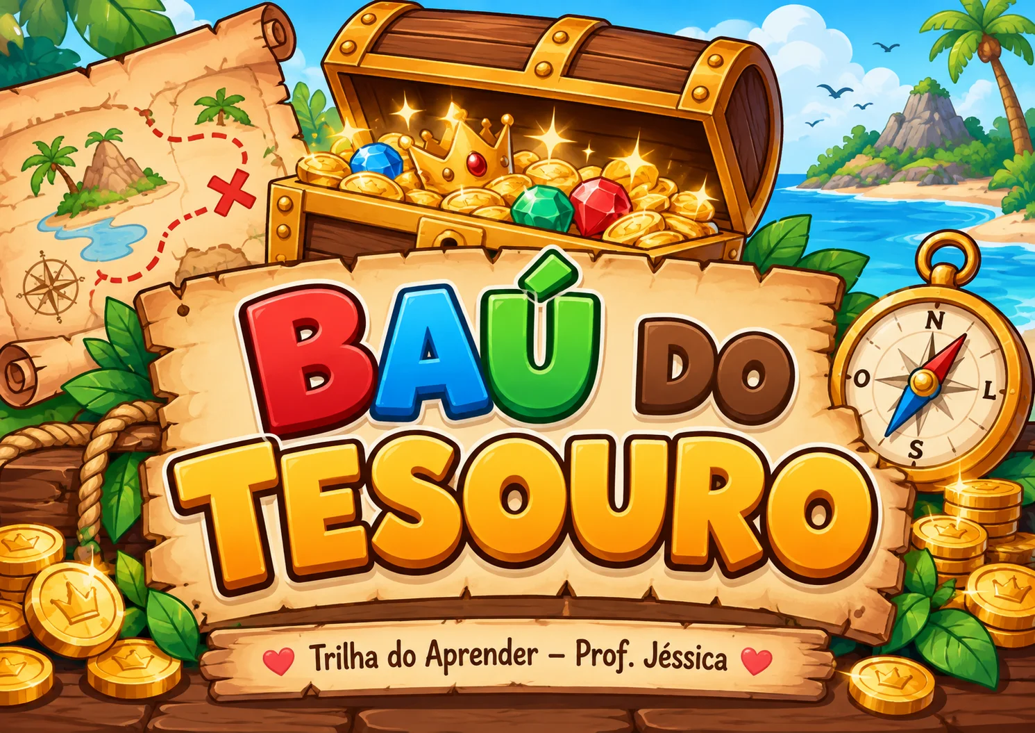 Caça ao Tesouro da Infância – Dia das Crianças — amostra 6: Uma aventura divertida e interativa para o Dia das Crianças