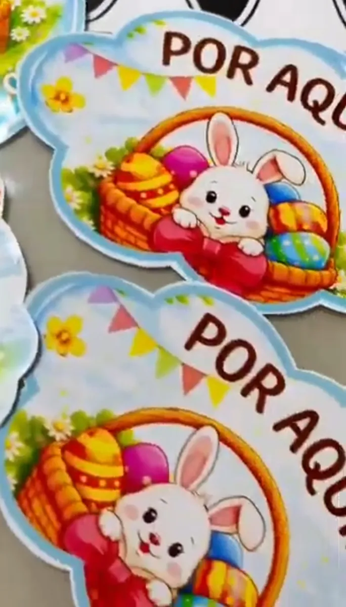 Caça ao Tesouro de Páscoa - Educação Infantil — amostra 6: Transforme a Páscoa em um momento mágico, divertido e…