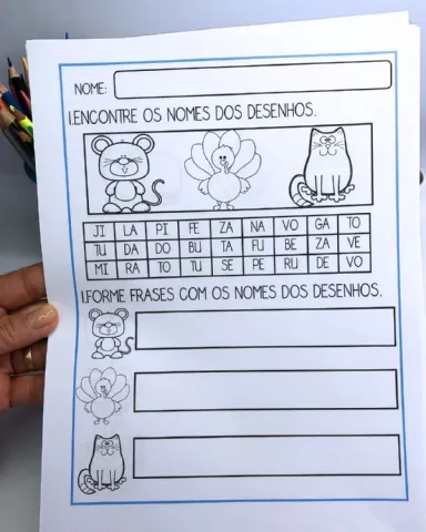CAÇA PALAVRAS E FRASES – Material Pedagógico — amostra 2: Para quem é indicado