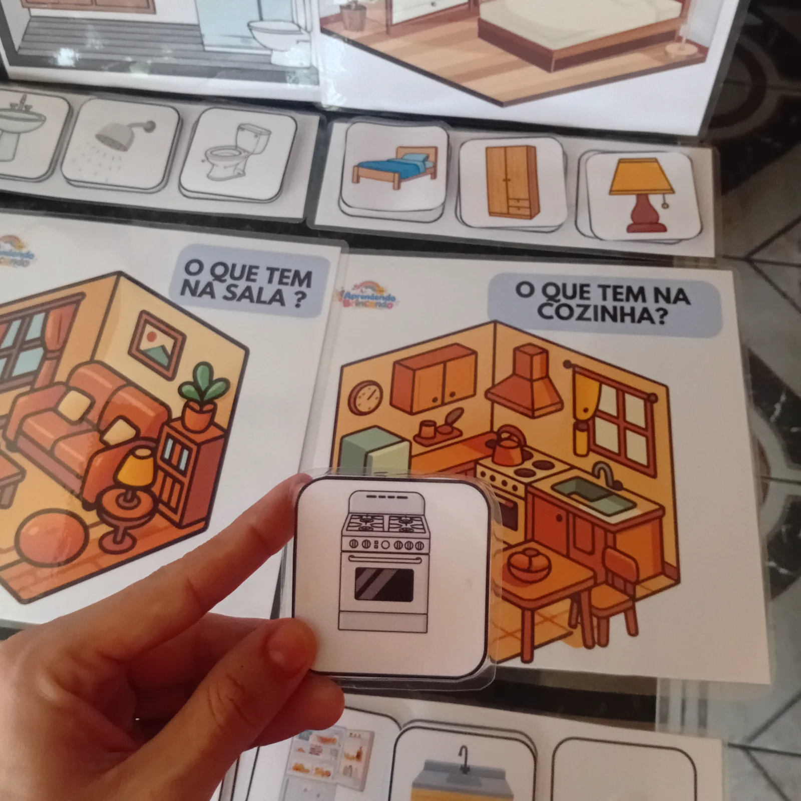 Cada coisa no seu lugar | jogo de associa — amostra 5: Jogo de associação que ajuda a criança a identificar os objetos… Cada coisa no seu lugar | jogo de associa — amostra 5: Jogo de associação que ajuda a criança a identificar os objetos…
