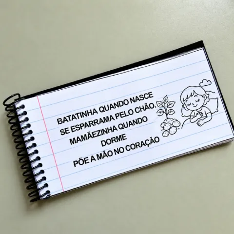 Caderninho de Leitura com Parlendas para Alfabetização — amostra 1: Uma forma divertida de aproximar as crianças da leitura…