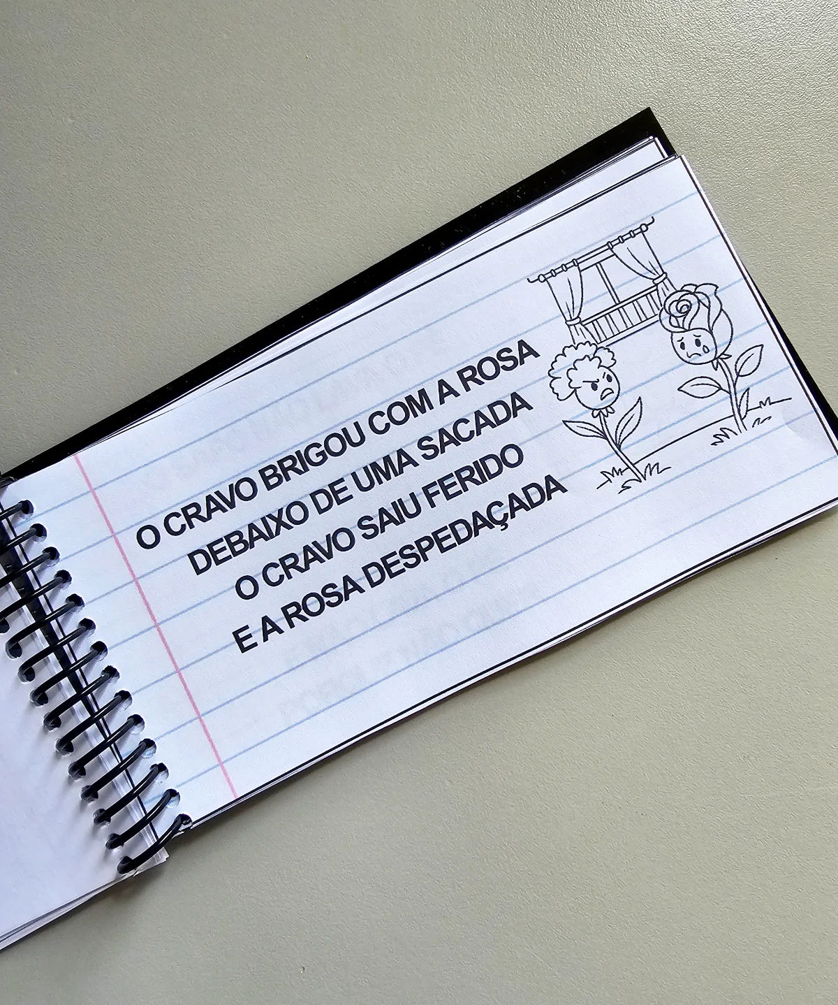 Caderninho de Leitura de Parlendas - Para Ler e Colorir — amostra 1: Aprender nunca foi tão divertido