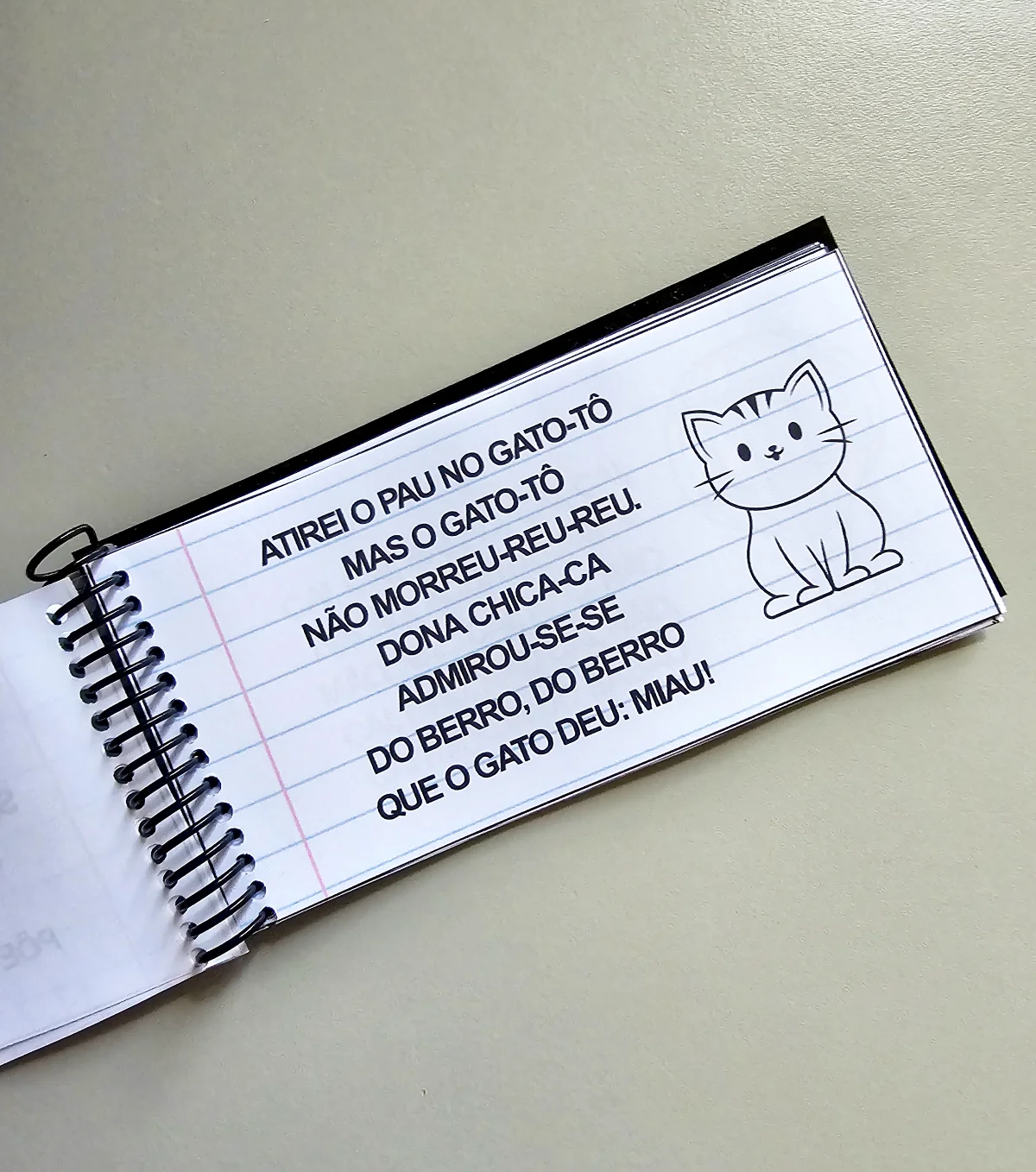 Caderninho de Leitura de Parlendas - Para Ler e Colorir — amostra 4: Aprender nunca foi tão divertido